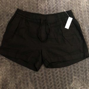 Linen Blend Shorts